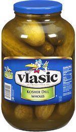 Vlasic 1 gal. pickles jar