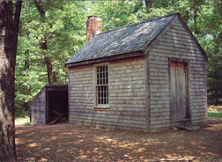 Walden Thoreau cabin